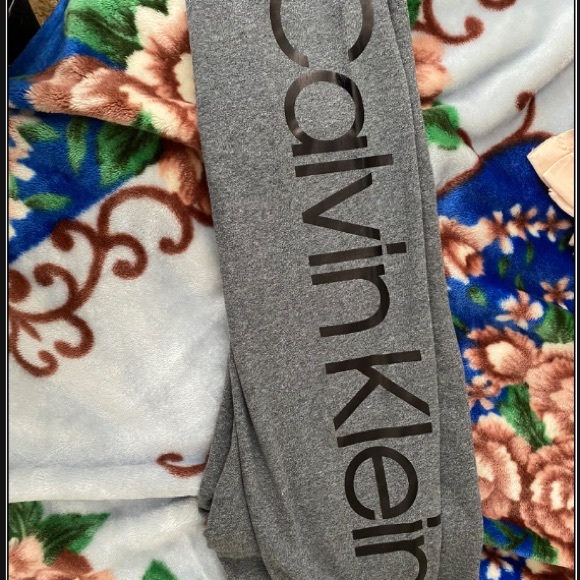 Calvin Klein Gray Performance Sweatpants (Size:L) - Picture 5 of 5